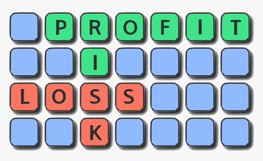 Profit Risk Loss Clip Arts, HD Png Download