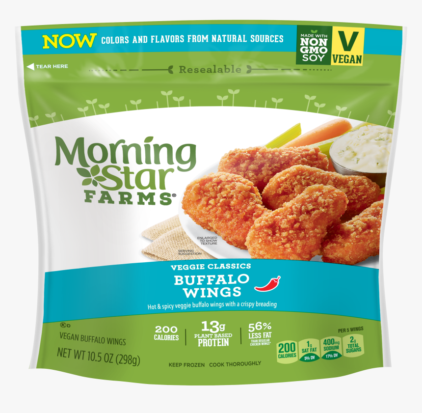 Morningstar Farms® Buffalo Veggie Wings, HD Png Download