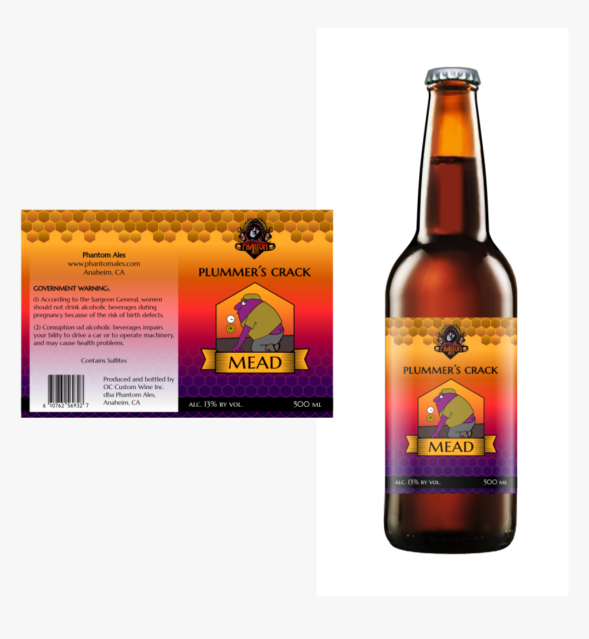 Label Design By Designmonkeybh For Phantom Ales, HD Png Download