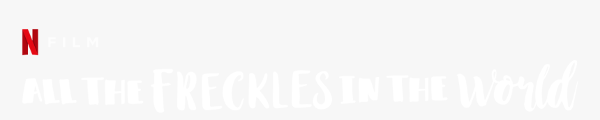 All The Freckles In The World, HD Png Download