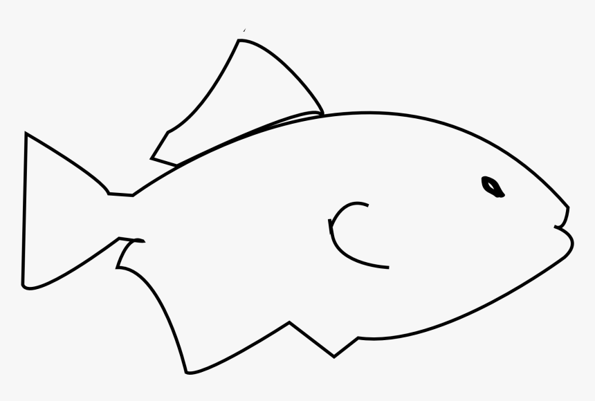 Cute Black And White Goldfish Png, Transparent Png