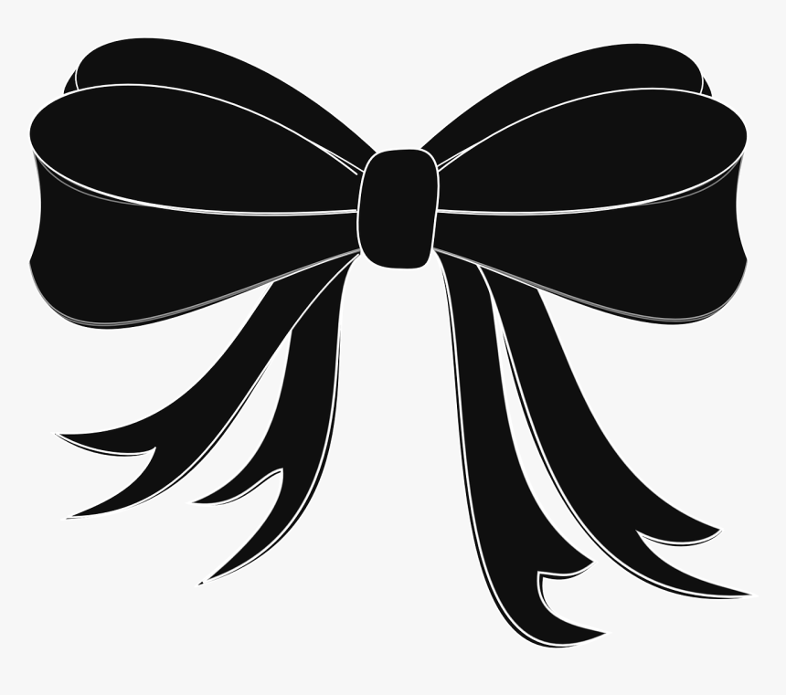 Black Ribbon Png, Transparent Png