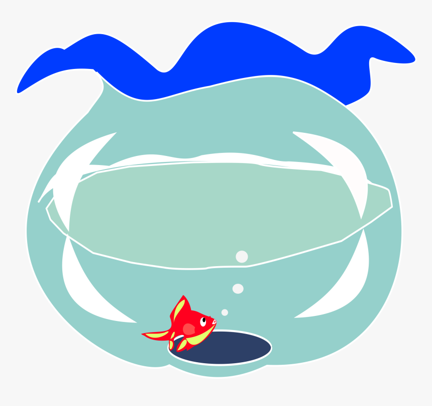 Goldfish In Fishbowl Clip Arts, HD Png Download