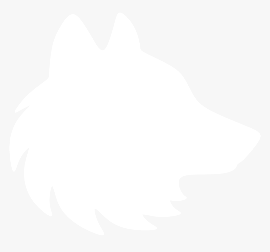 Wolf Head Silhouette Png, Transparent Png