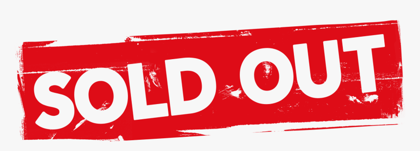 Grunge Sold Out Label Psd, HD Png Download