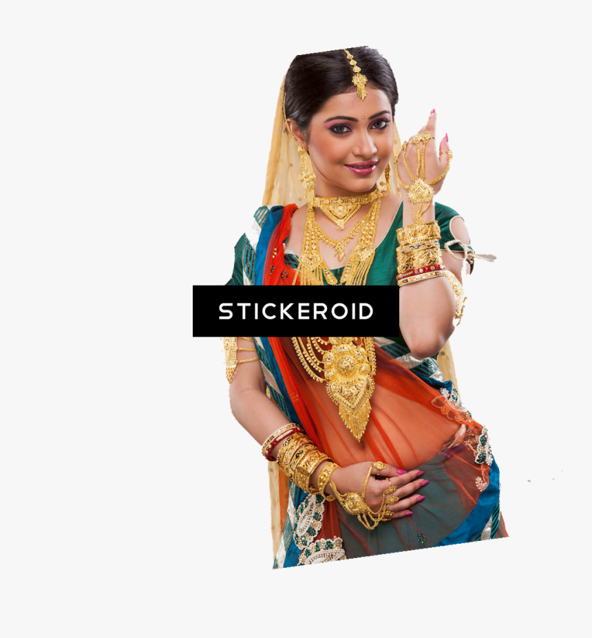 Gold Jewellery Model Png , Png Download, Transparent Png