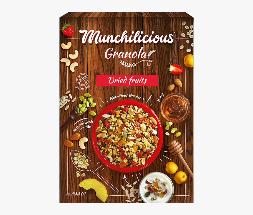 Munchilicious Nut Granola 
 Title Munchilicious Nut, HD Png Download