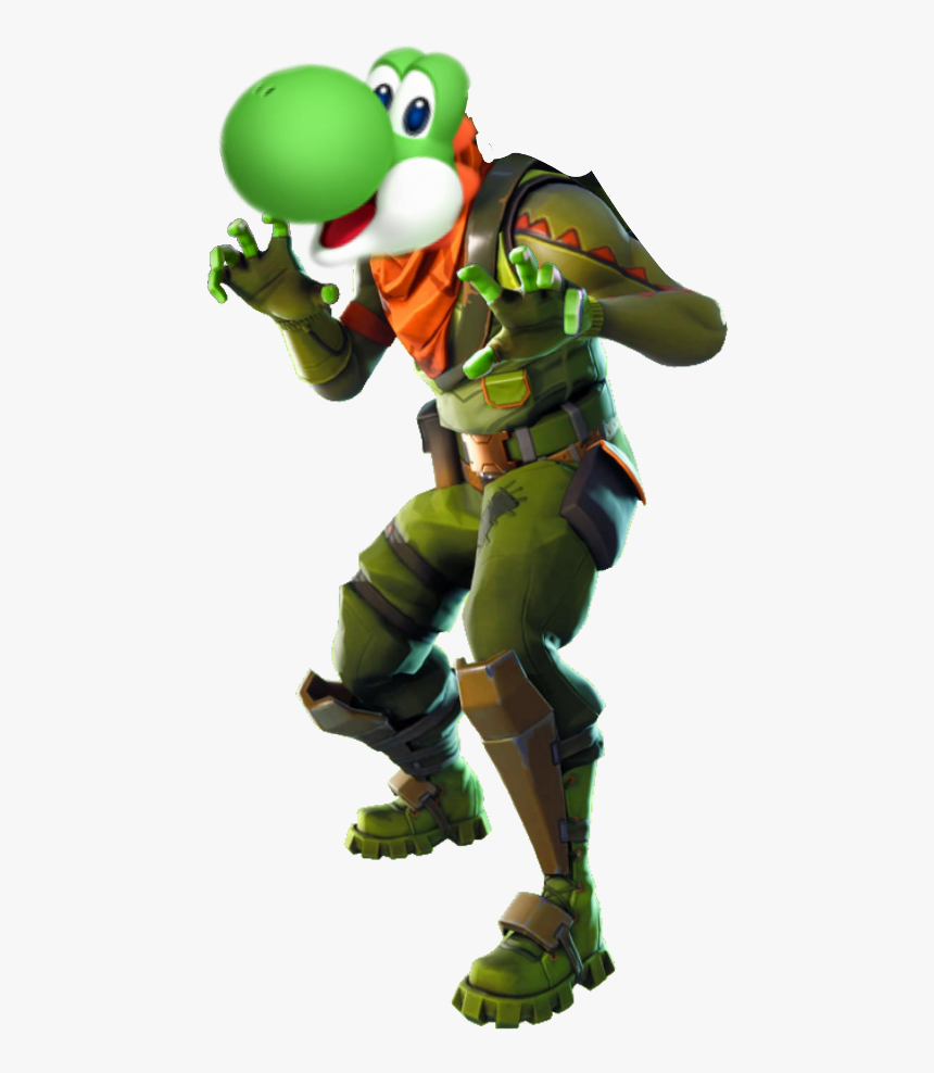 Yoshi Skin *exclusive* Nintendo Mario Fortnite, HD Png Download