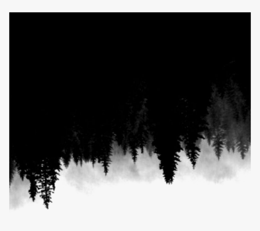 #ftestickers #trees #forest #silhouette #upsidedown, HD Png Download
