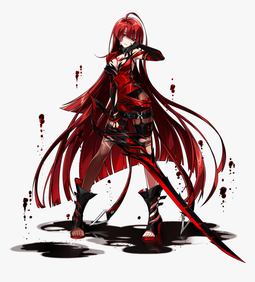 Elsword Bloody Queen Fanart , Png Download, Transparent Png