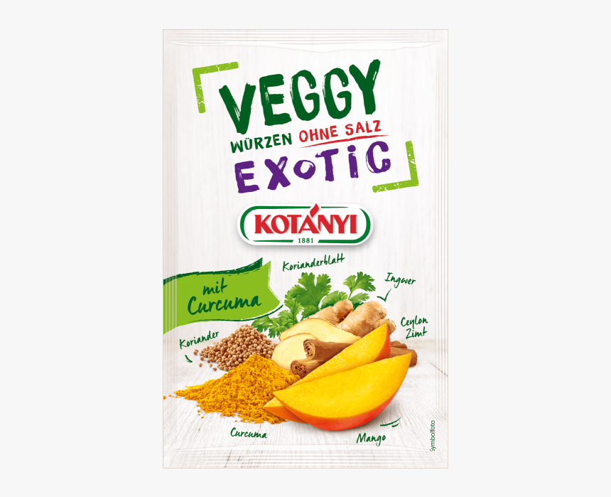 Kotányi Veggy Exotic Gewürzzubereitung Im Brief, HD Png Download