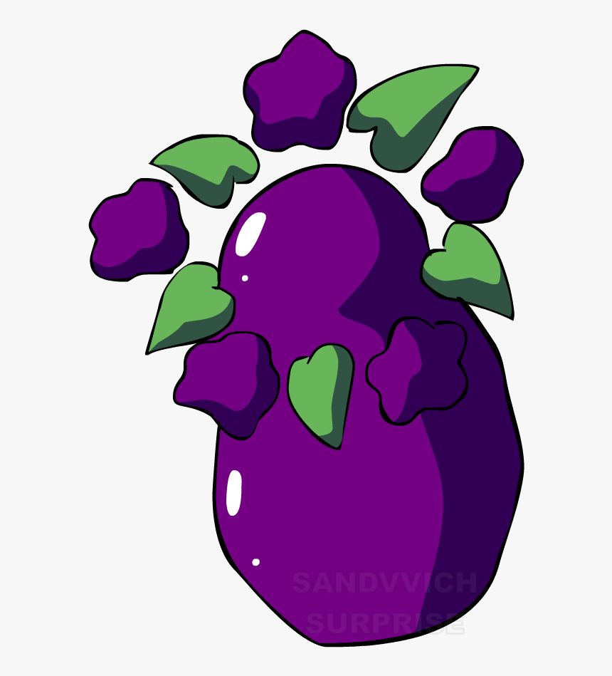 Flying Eggplant By Sandvvich On Clipart Library, HD Png Download