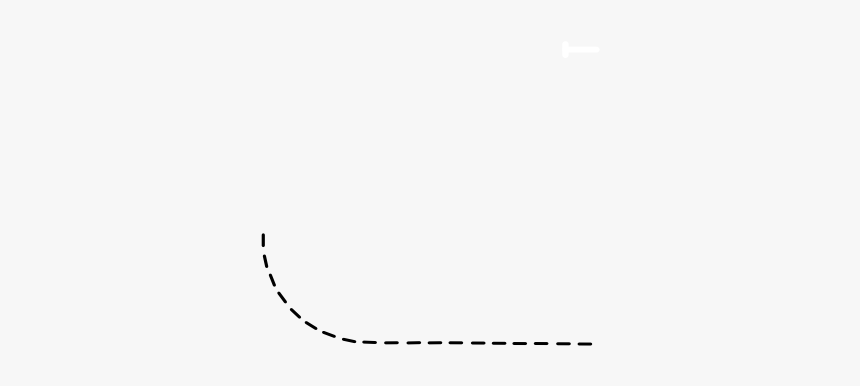 Curved Dashed Line Clip Art, HD Png Download