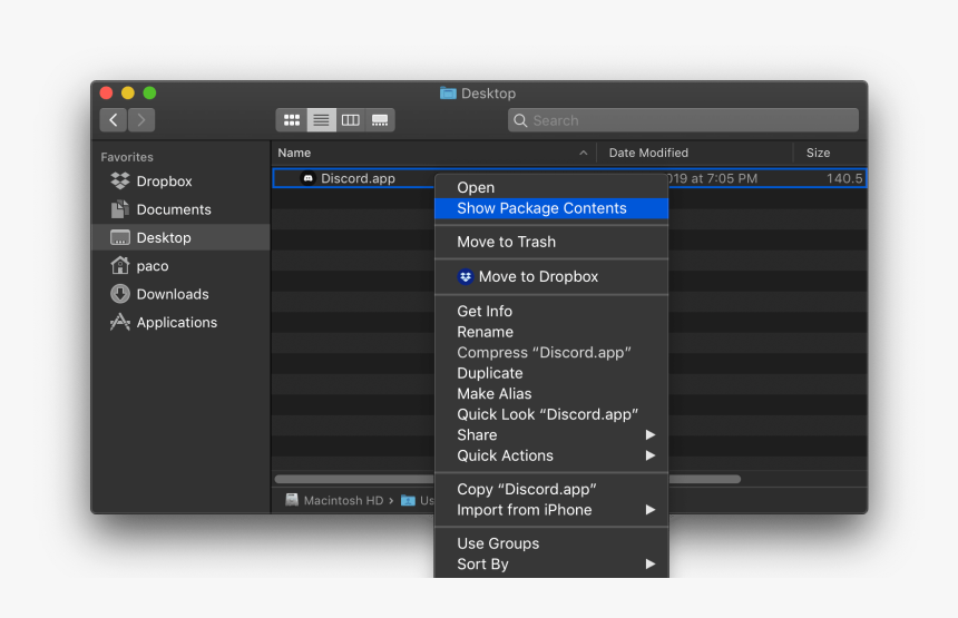 Show Package Contents On Discord, HD Png Download