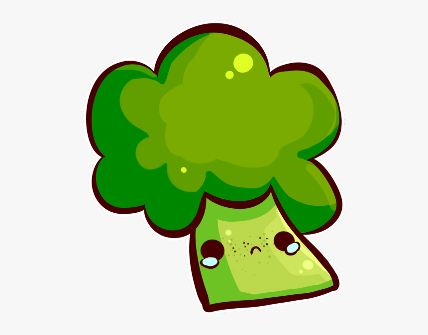 Sad Clipart Broccoli, HD Png Download