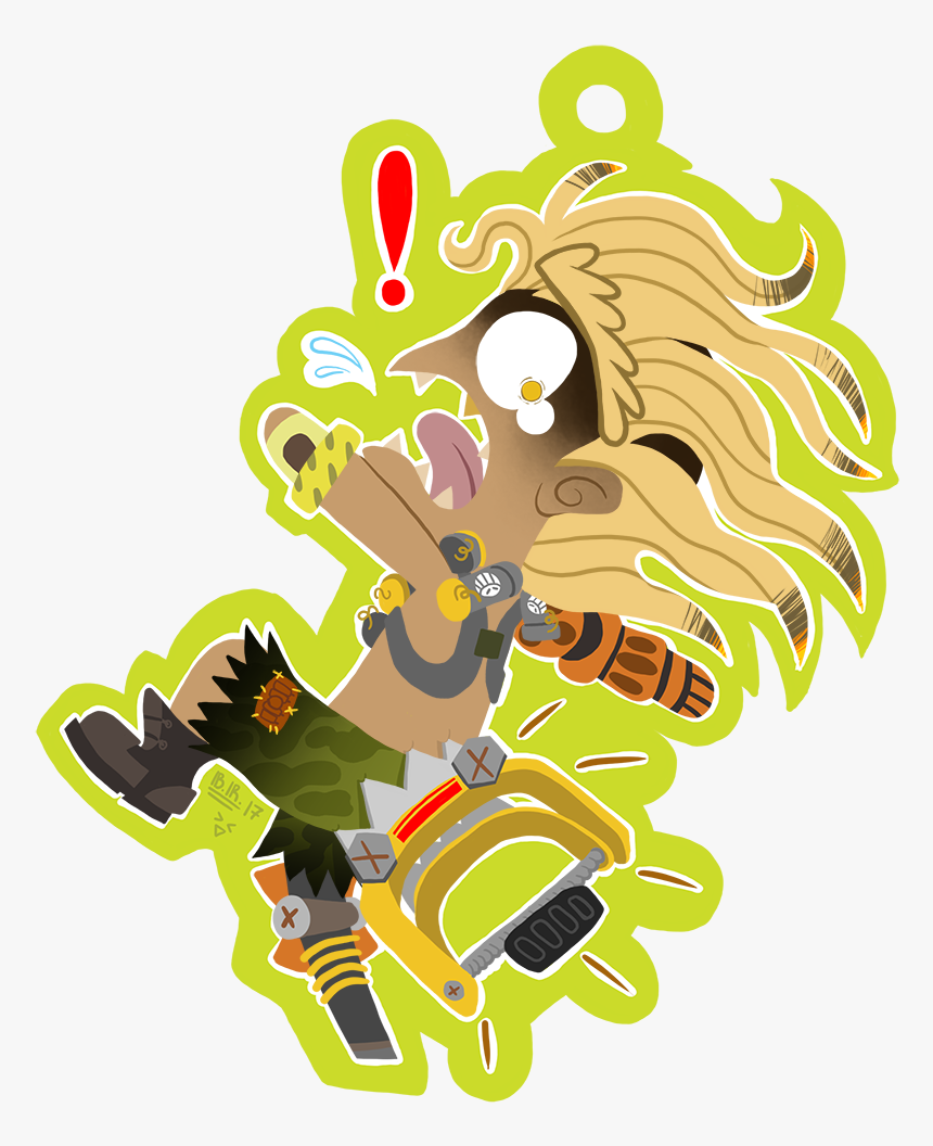 A Junkrat Christmas Ornament I Made For My Friend Bethany, HD Png Download