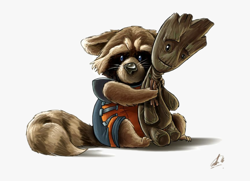 #rocket #groot, HD Png Download