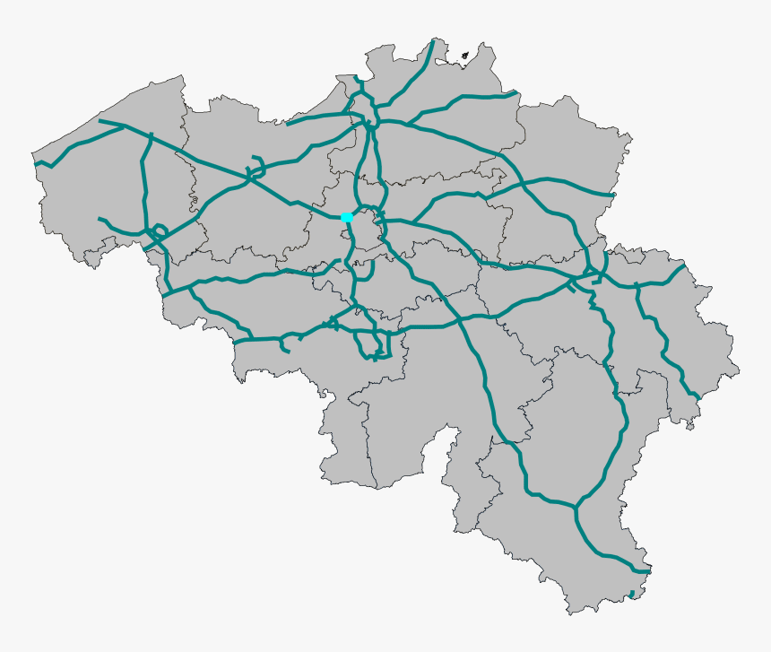 Knooppunt Groot-bijgaarden, HD Png Download