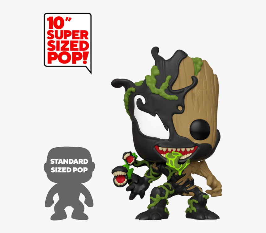 Venomized Baby Groot, HD Png Download