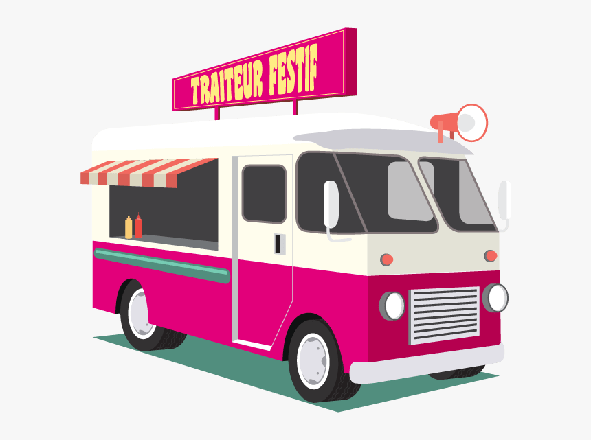 Food Truck Taco Car, HD Png Download