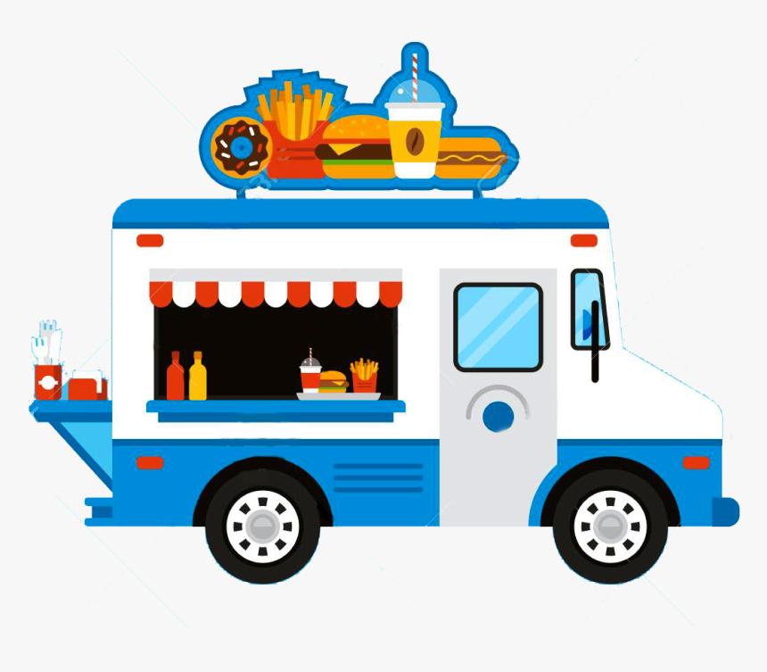 Food Truck Png, Transparent Png