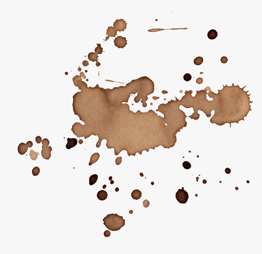 16 Coffee Stains Splatter Vol, HD Png Download