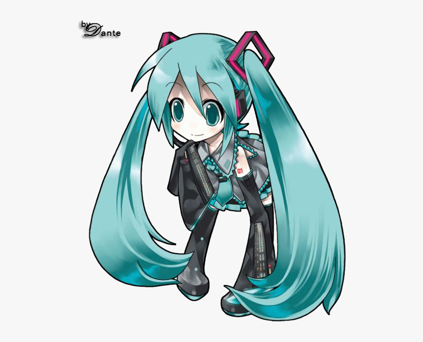 Transparent Miku Png, Png Download