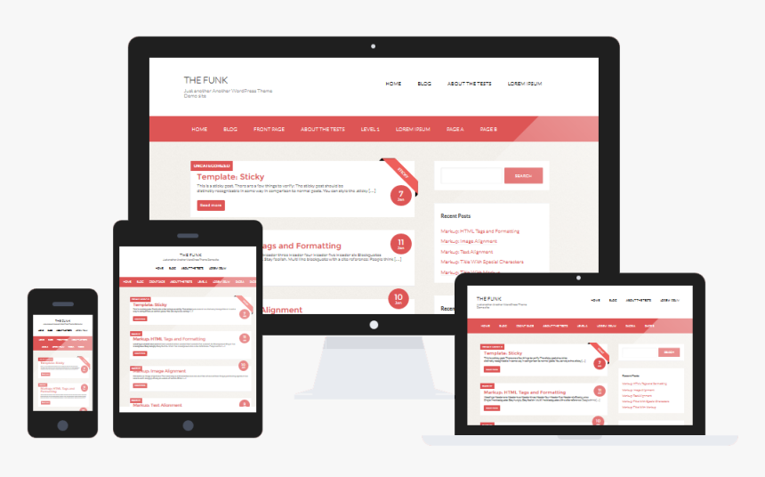 The Funk Responsive , Png Download, Transparent Png