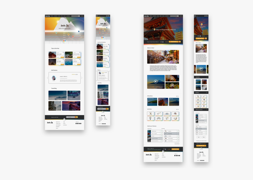 Zeit Responsive, HD Png Download