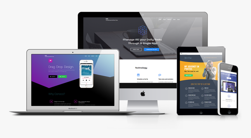 Featured Wordpress Theme, HD Png Download
