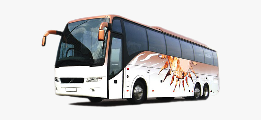 Coach Drawing Bus Volvo, HD Png Download
