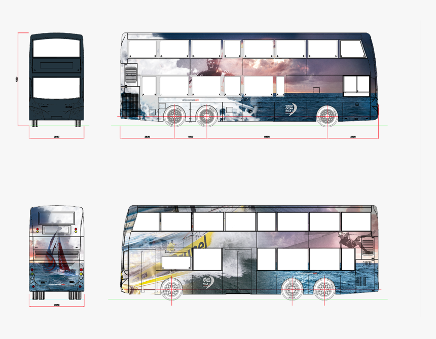 Volvo Bus Png, Transparent Png