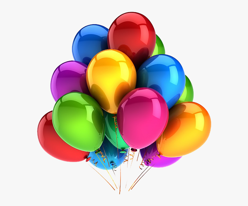 Party Balloons Png, Transparent Png