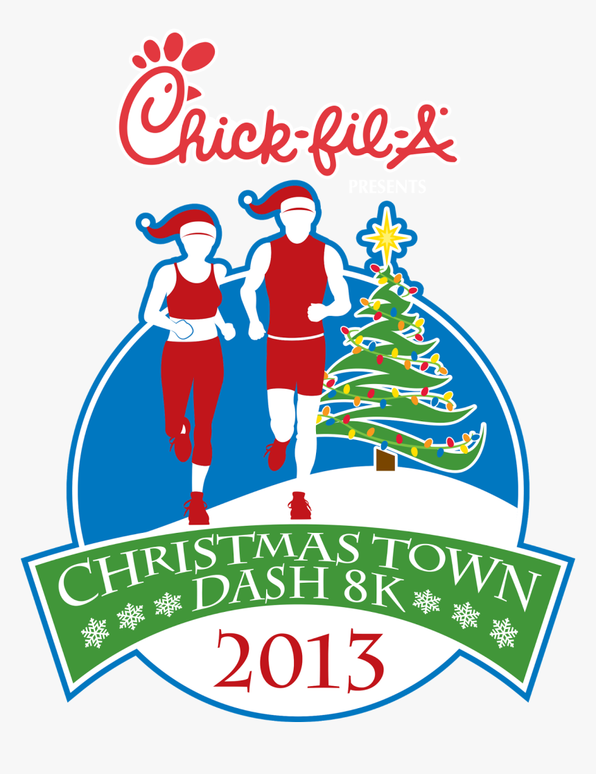 Running, Santa Style, HD Png Download