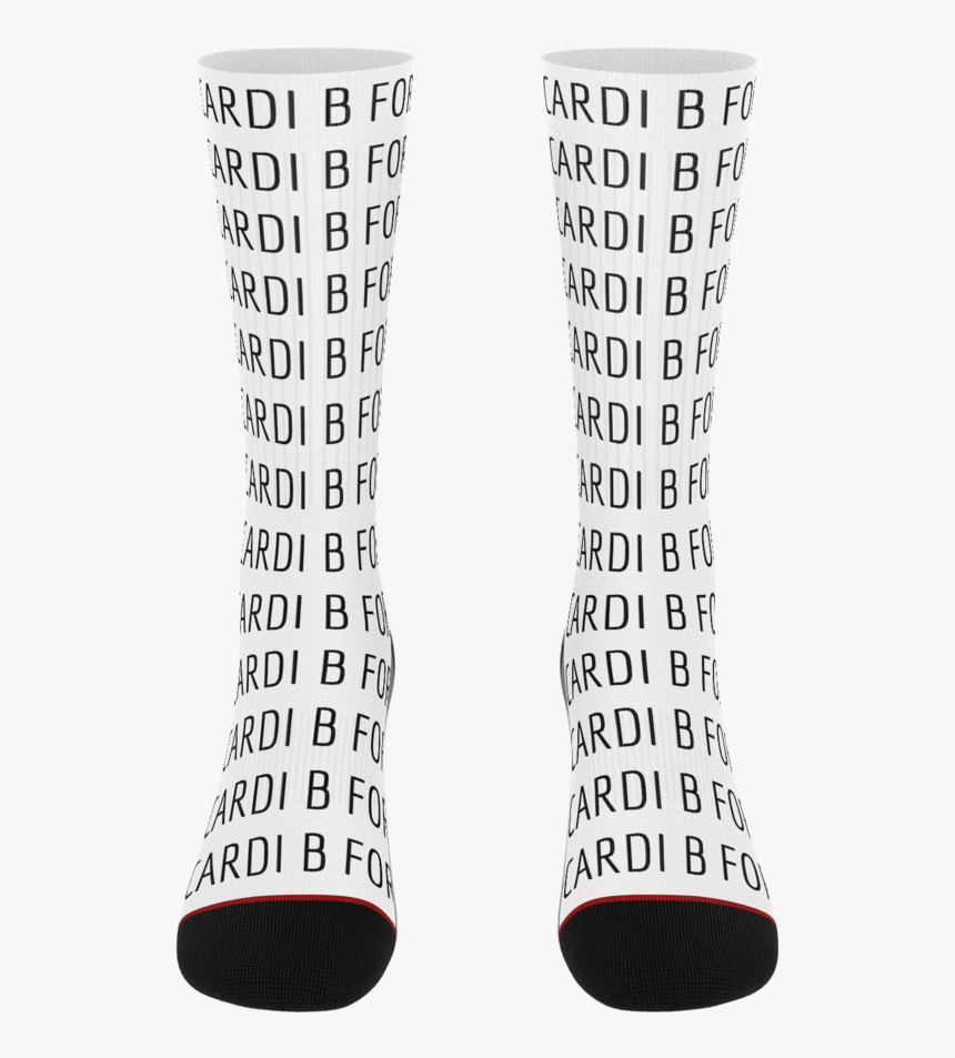 Cardi B For President Socks, HD Png Download