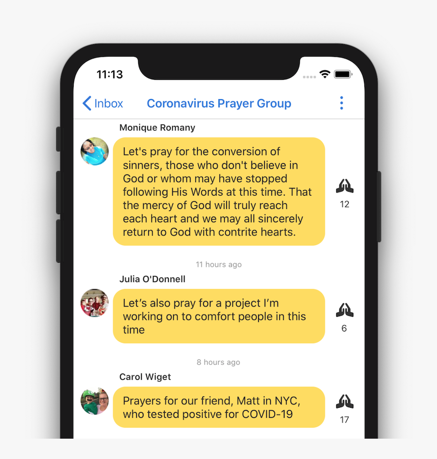 Cov#prayer-group, HD Png Download