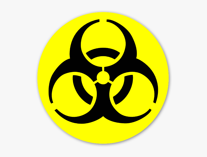 Pegatina Riesgo Biocontaminante, HD Png Download