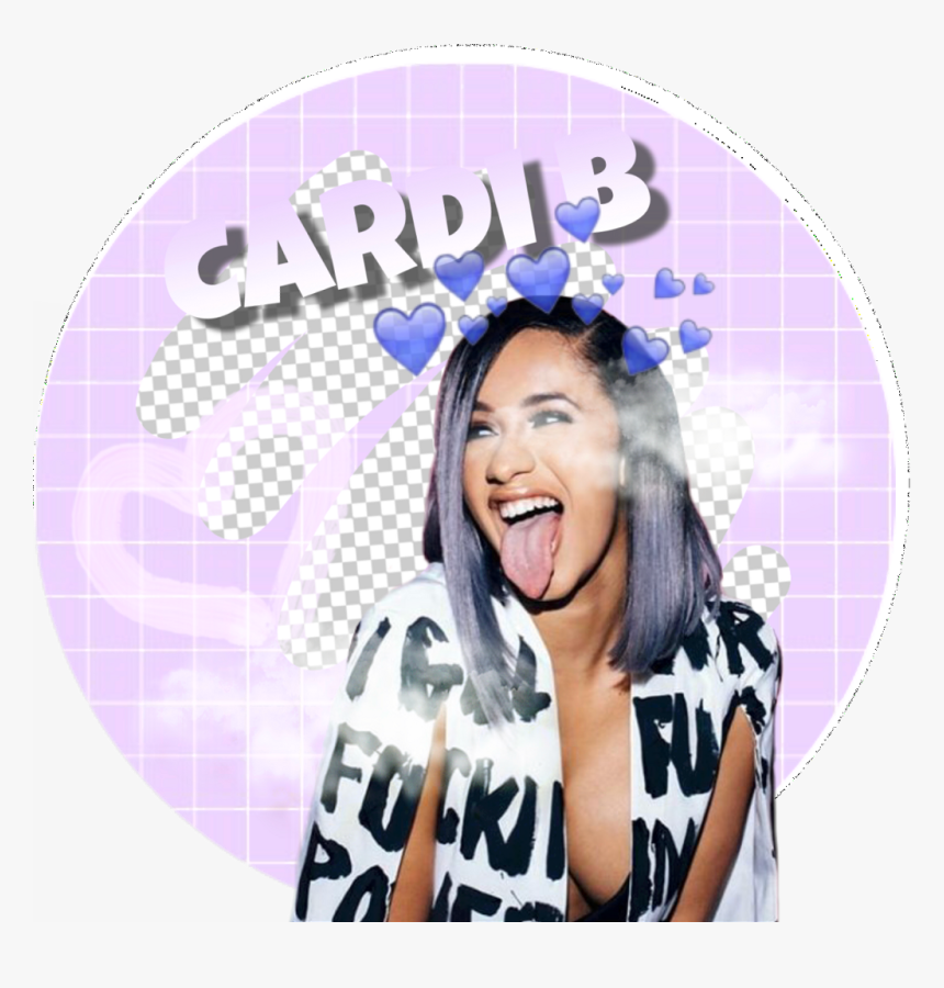 Cardi B 💜♤ 😍 Cardib Bartiercardi Beautifulcardib, HD Png Download