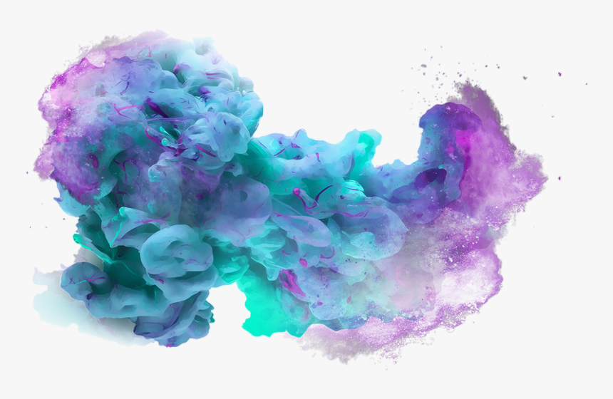 Blue And Purple Smoke , Png Download, Transparent Png