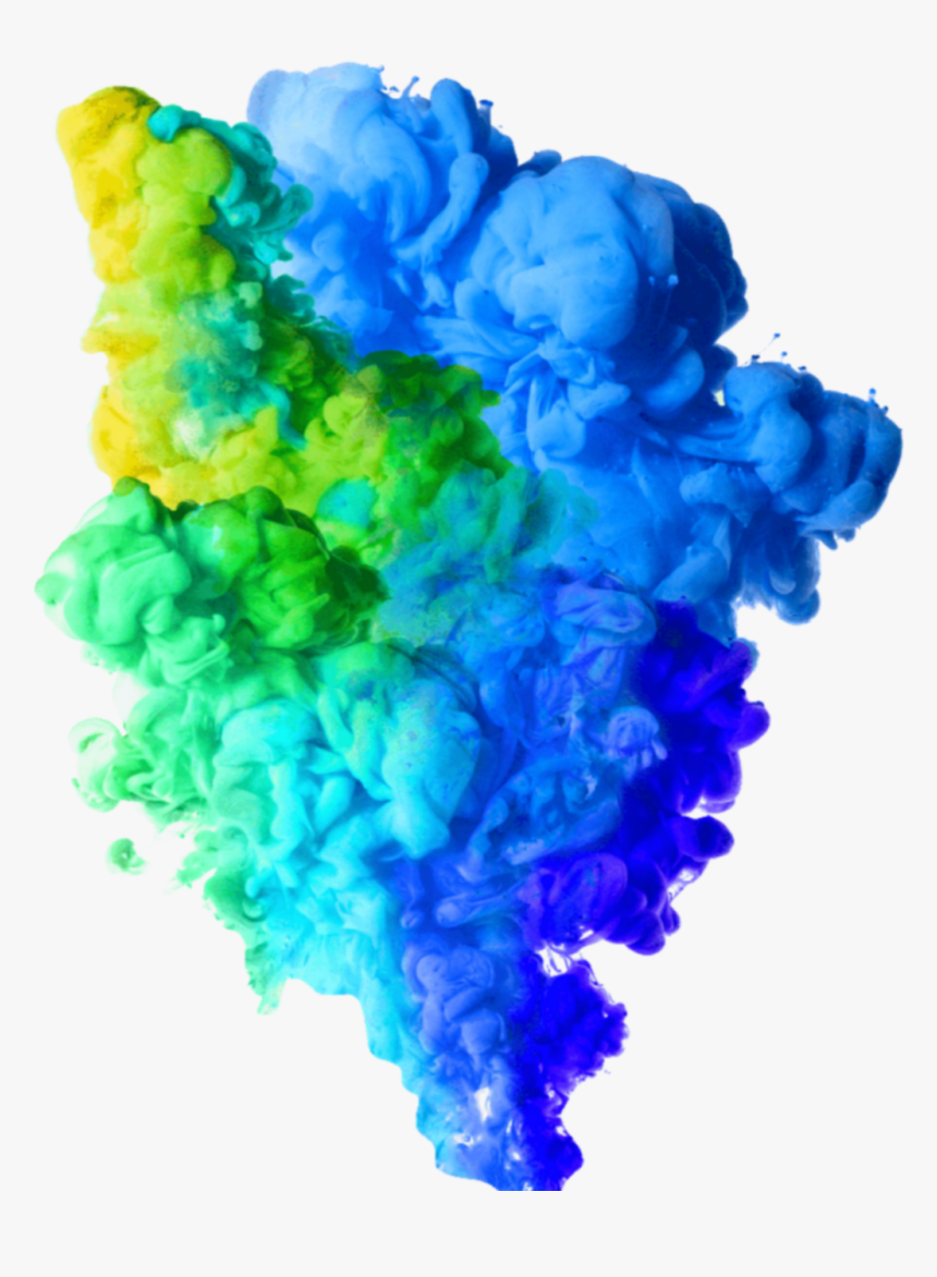 #smoke #cloud #clouds #blue #green #kpop, HD Png Download