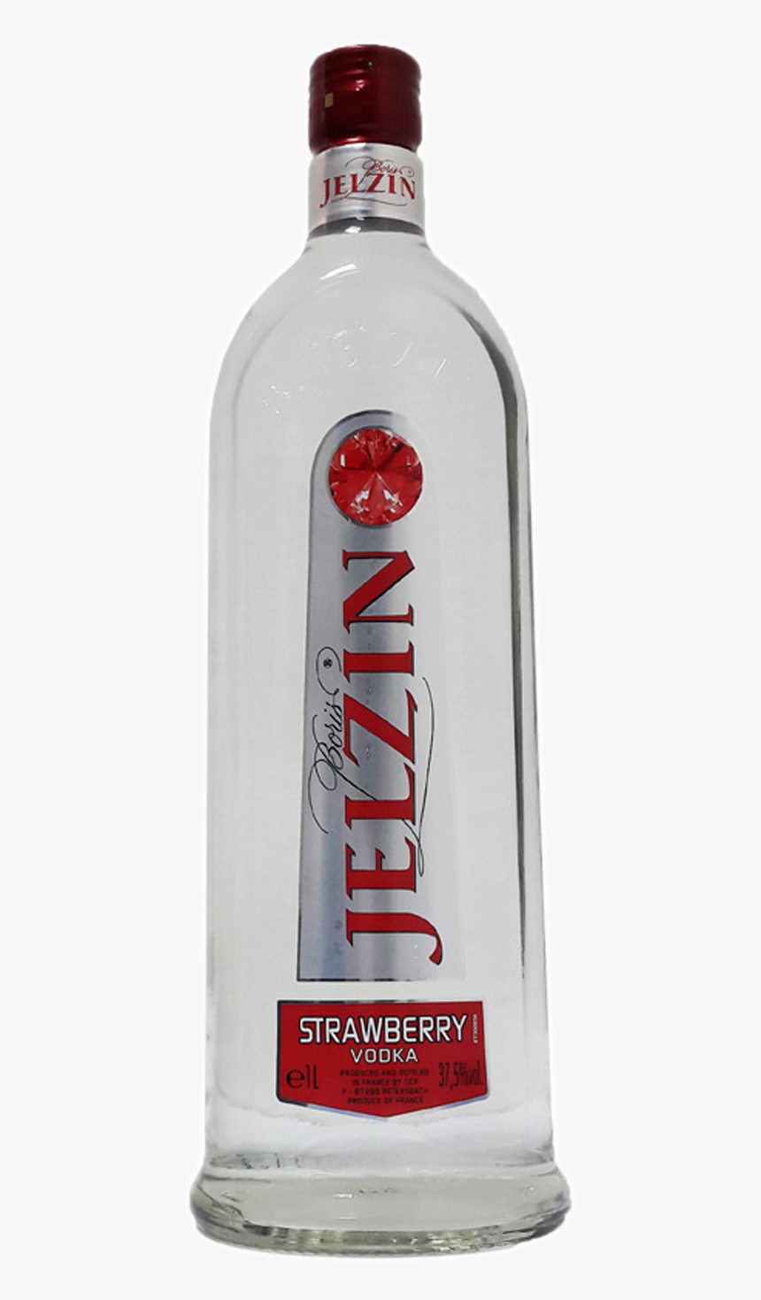 Jelzin Vodka Strawberry 1lt, HD Png Download