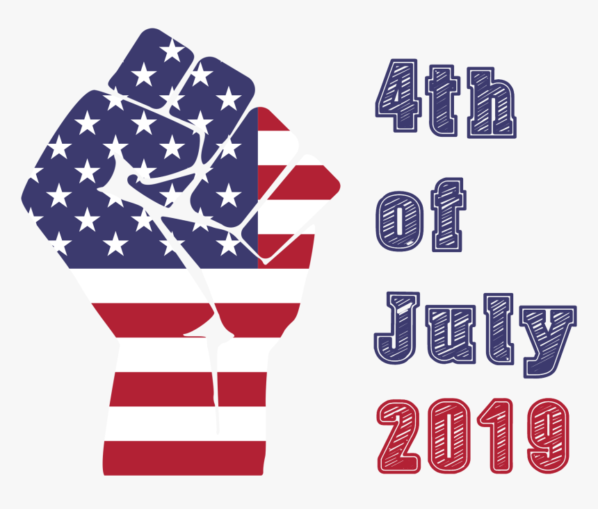 United States Raised Fist T-shirt, HD Png Download