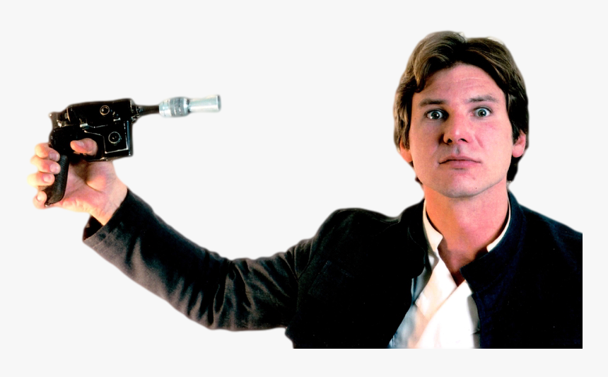 Han Solo Outtake From Original Photo Shoot, HD Png Download