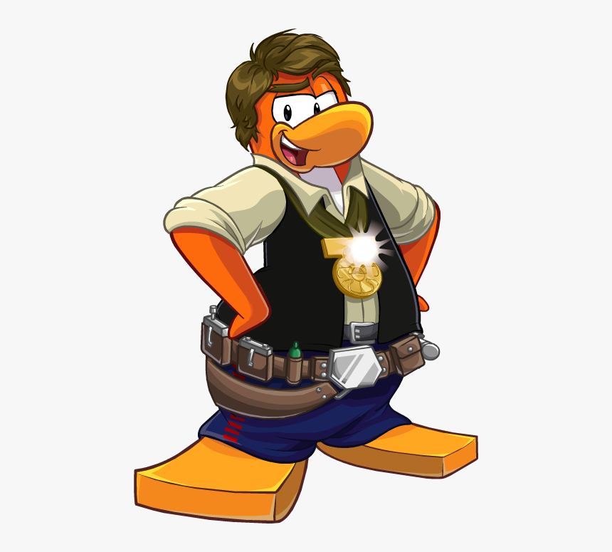 Club Penguin Han Solo , Png Download, Transparent Png