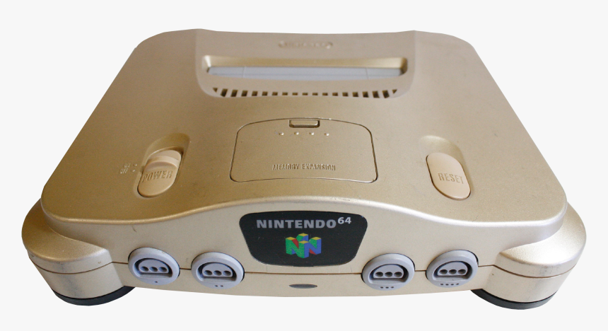 Nintendo 64 Gold Retropixl Retrogaming Retro Gaming, HD Png Download