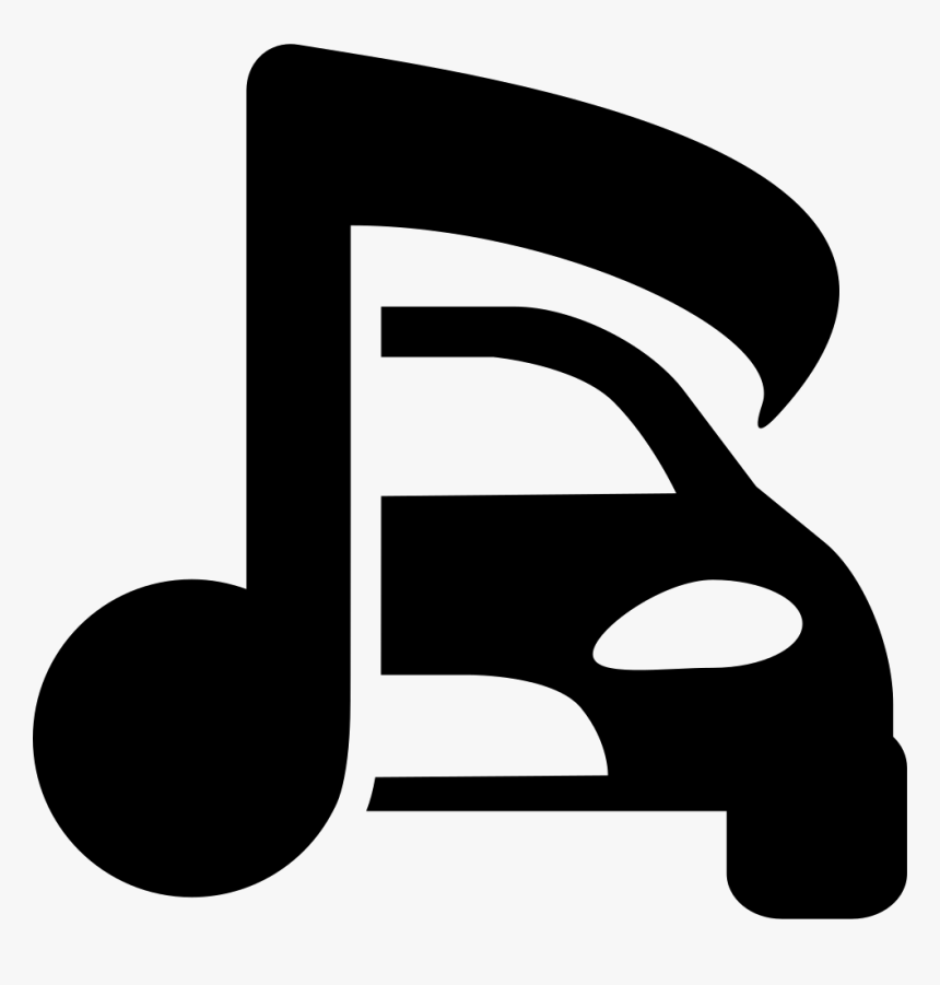 Car And Musical Note, HD Png Download