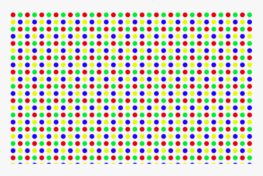 Seamless Colorful Irregular Tightly Packed Polka Dot, HD Png Download