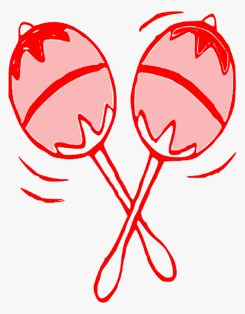 Maracas Navideñas Para Colorear , Png Download, Transparent Png