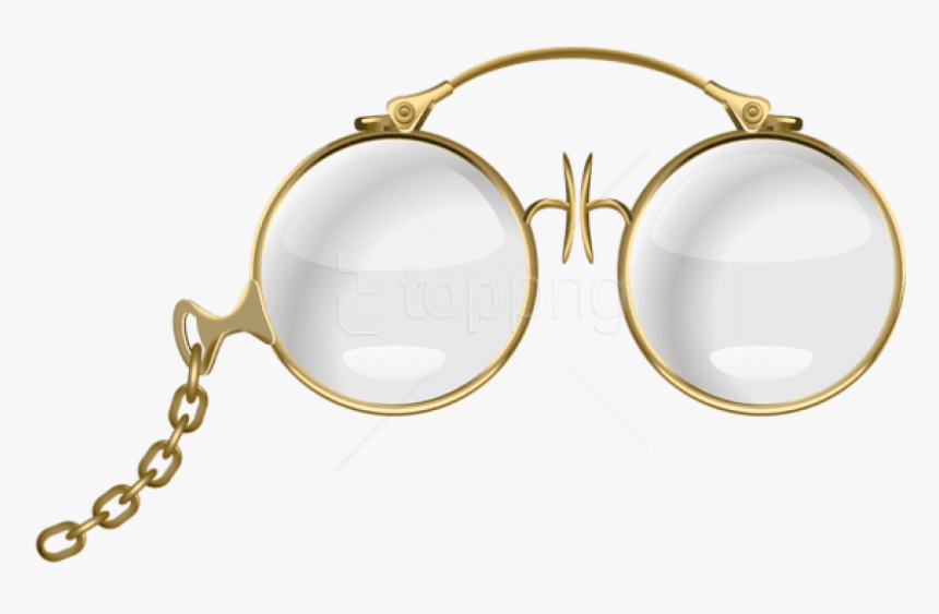 Free Png Download Gold Eyeglassespicture Clipart Png, Transparent Png