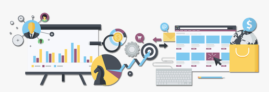 Transparent Internet Marketing Png, Png Download